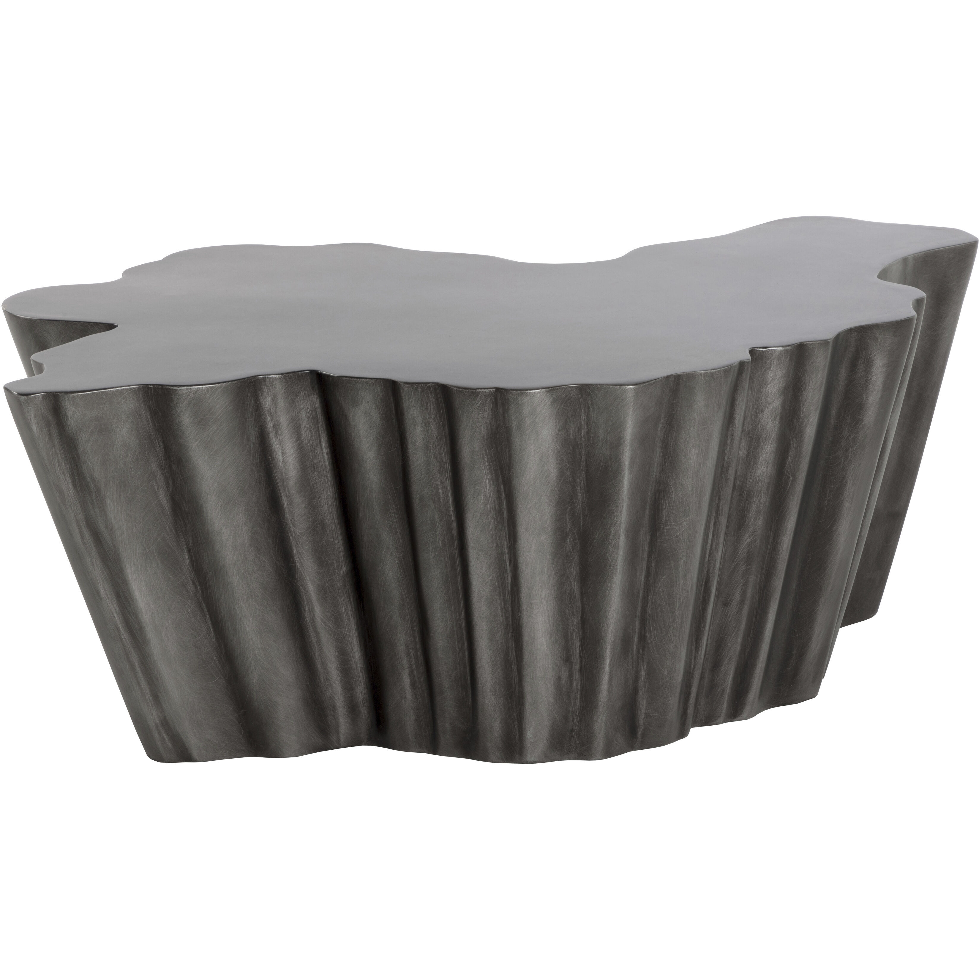 Lynx 47.25 X 33.75 inch Antique Grey Coffee Table